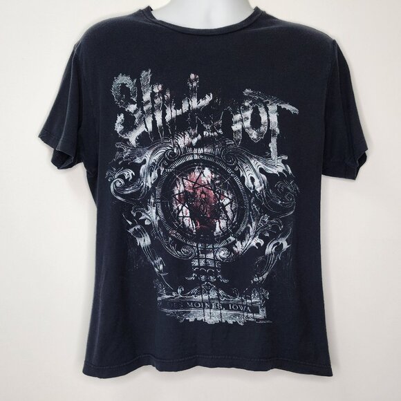 Slip Knot Band Tour Iowa T Shirt (M) - Picture 1 of 8